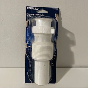 PEERLESS PRL083 Flexible Sink TRAP EXTENSION TUBE PIPE kitchen 1 1/4" or 1 1/2"